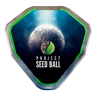 Project Seed ball Logo creative